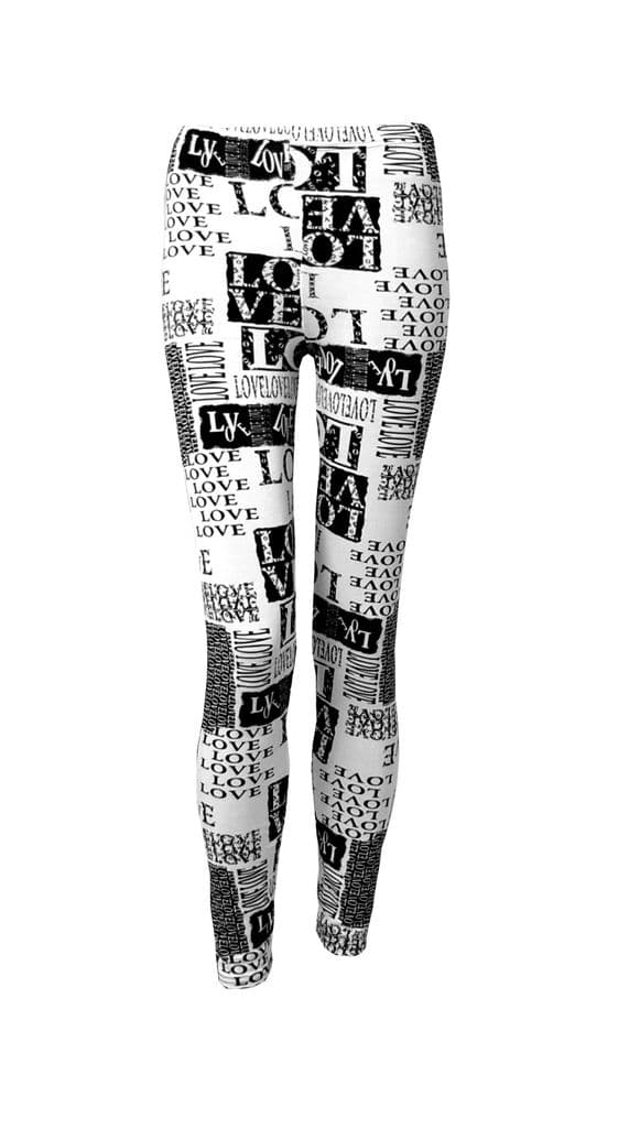 LOVE Print Leggings